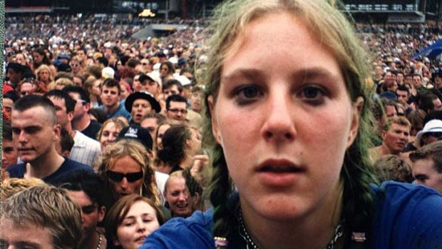 Big Day Out victim Jessica Michalik, in 2001.
