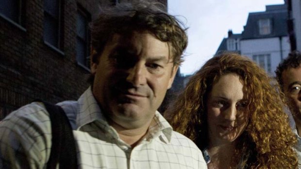 Saga continues &#8230; Charlie Brooks denied the bag in question belonged to his wife, Rebekah.