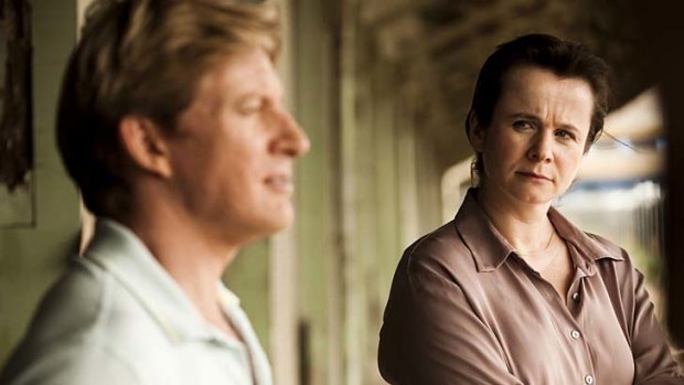 Into the past: Len (David Wenham, left) and Margaret (Emily Watson) journey into a dark chapter of recent British history in the moving drama Oranges and Sunshine.