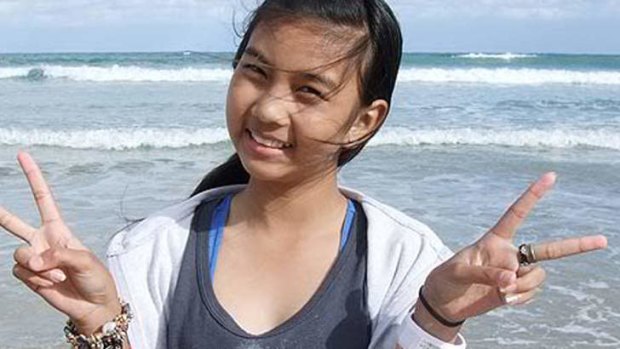 Missing schoolgirl Siriyakorn 'Bung' Siriboon.
