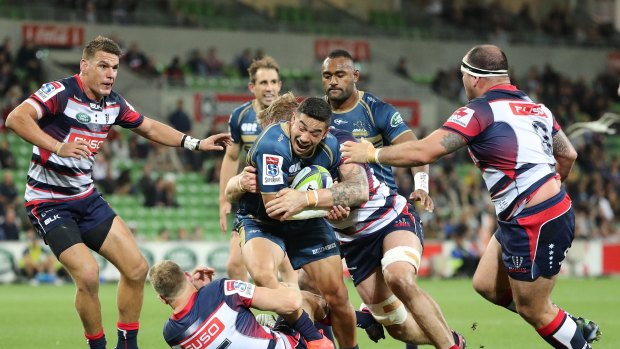 Brumbies playmaker Wharenui Hawera says he hasn't lost the confidence to attack.