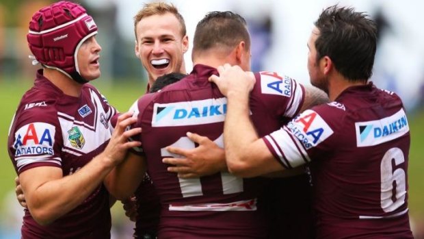 Cherry on top: Daly Cherry-Evans pulled all the strings in the Sea Eagles' demolition of the Raiders.