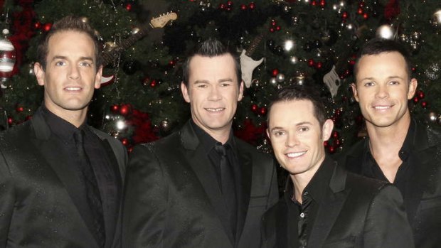 From left, Toby Allen, Phil Burton, Michael Tierney and Andrew Tierney of Human Nature.