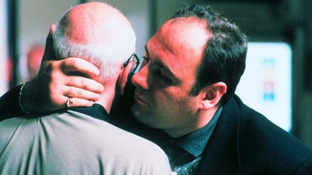 Mob kingpin: Gandolfini gained fame for his portrayal of Tony Soprano.