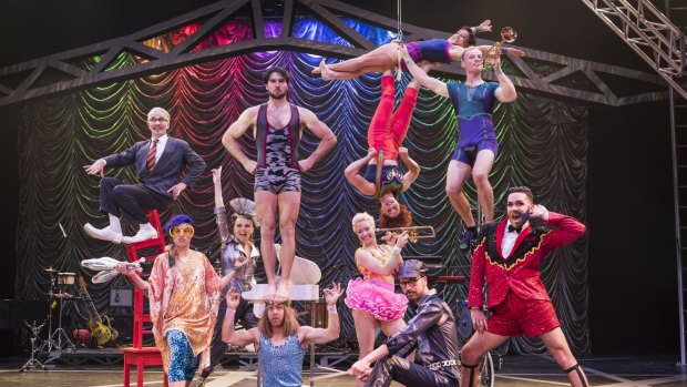Bright future: Circus Oz produce another stunning show.