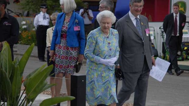The Queen visits The Trailfinders Australian Garden at the Chelsea Flower Show.