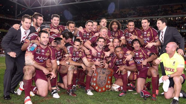 Retiring on top ... Maroons prop Petero Civoniceva.