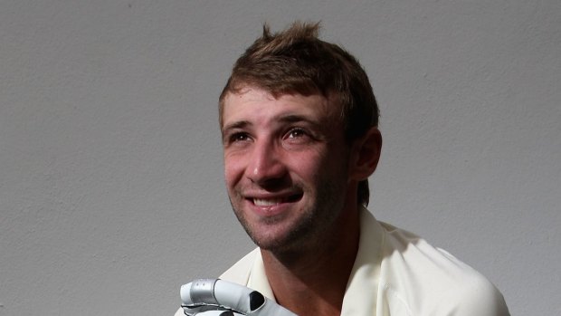 Phillip Hughes in South Africa earlier this year.