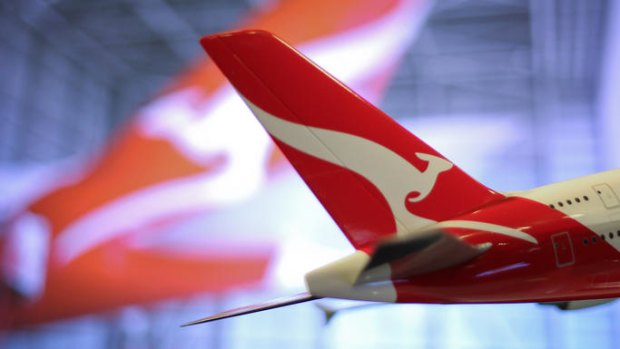 Floating on air: Despite natural disasters, Qantas has more than doubled net profit.