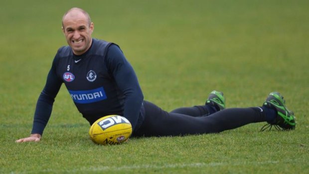 Chris Judd will play his 134th match for the Blues when he lines up against the Gold Coast Suns.