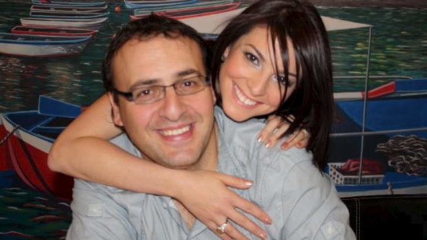 Alleged fraud ... Anthony Ghalloub, with his wife, Veronica.