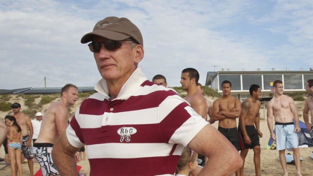 Time to unwind ... Wayne Bennett will have a rest before starting pre-season training with the Knights.