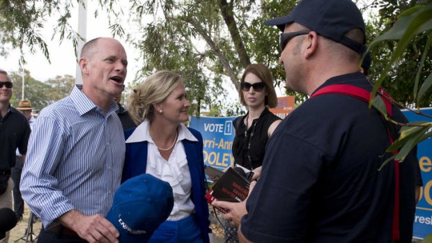 Premier Campbell Newman's government suffered a 17 per cent swing against it on Saturday's Redcliffe byelection.
