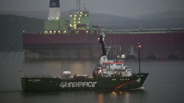 Arctic Sunrise departs Murmansk after being held in the port by Russian authorities for 10 months.