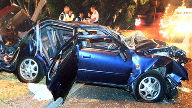 'F------ pissed' ... The drunk Learner driver said he was unsure how fast he was going at the time of the crash..