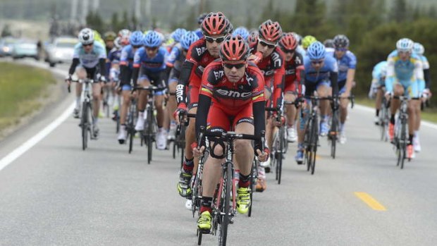Pointy end: Cadel Evans believes the Giro can sharpen his racing before the Tour de France.