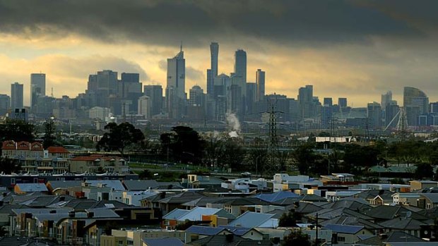 Melbourne's real estate market set the pace for Australian capital cities.