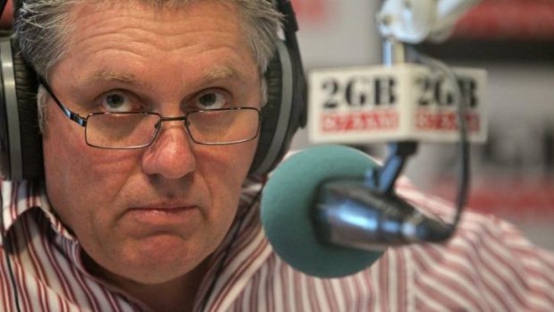 Radio host Ray Hadley.