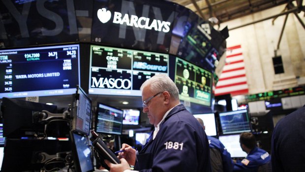 On Wall Street, the S&P and Dow Jones Industrial Average had their worst days since October 9, wiping out the year's gains.