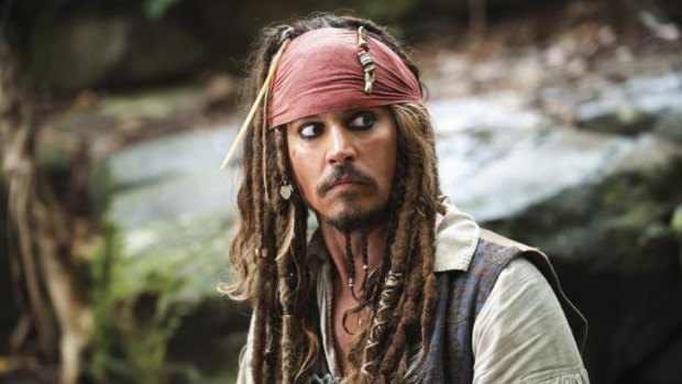 Popular and highly profitable Disney character ... Johnny Depp's Captain Jack Sparrow could soon be sailing in Queensland waters.