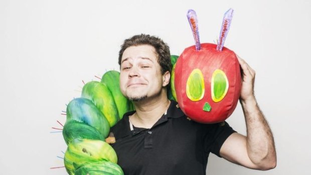 American Puppeteer Michael Schupbach, one of the puppeteers behind The Very Hungry Caterpillar Show, part of the Sydney Festival next year.
