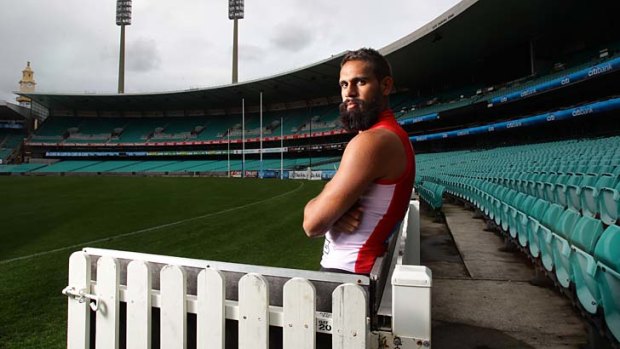 Sick of the sidelines: Lewis Jetta is happy to be playing again.
