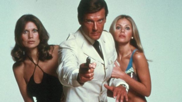 <i>The Man With The Golden Gun</i> stars Maud Adams, Roger Moore and Britt Ekland.