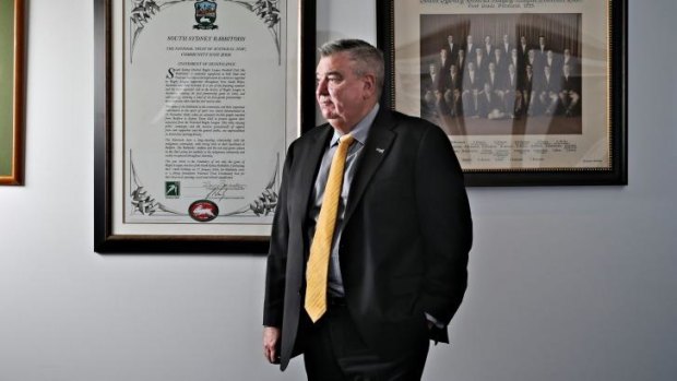 Glory glory South Sydney: Shane Richardson understands the history at Souths.