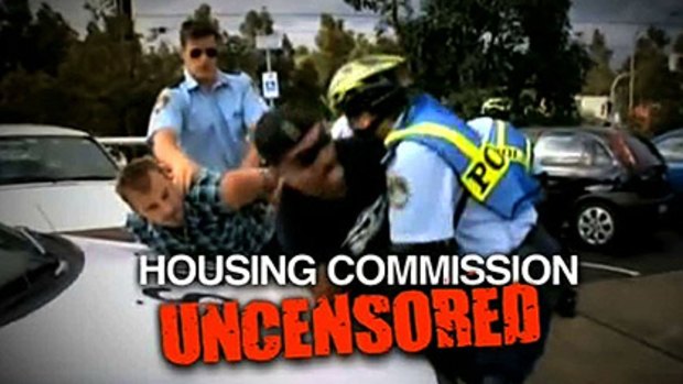 A promo for <i>Housos</i> from the Ninemsn website.