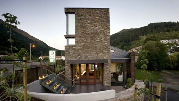 Bold ... the Queenstown Park Boutique Hotel.