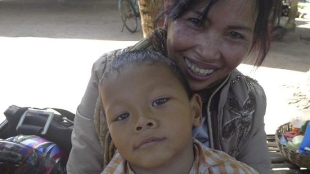 Meas Mai is a seven-year-old Cambodian child with cerebral palsy.
