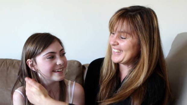 "Mum was the only person who never gave up hope" ... Ayla and  Tina Sutherland.