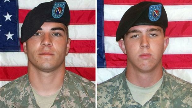 Corporal Jeremy Morlock (left) and Private Andrew Holmes facemurder charges for allegedly killing Afghan civilians and collecting grisly trophies.