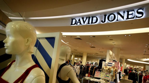 David Jones is battling a tough market.