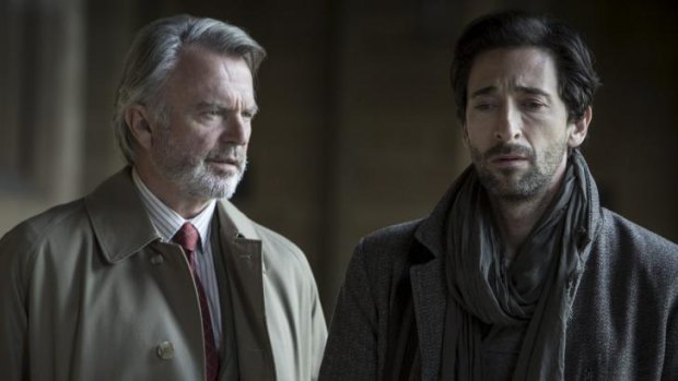 Sale: Sam Neill and Adrian Brody in <i>Backtrack</i>. 
