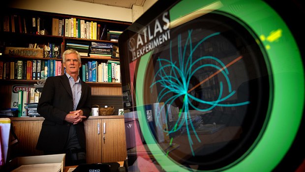 Professor Geoffrey Taylor is working with an international team looking for sub atomic particle called Higgs Boson.