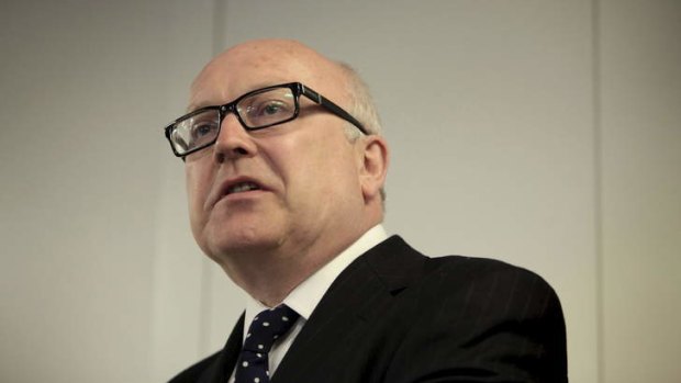 Declared himself a champion of "freedom": George Brandis.