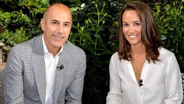 US TV journalist Matt Lauer travelled to London to conduct PIppa Middleton's first ever interview.