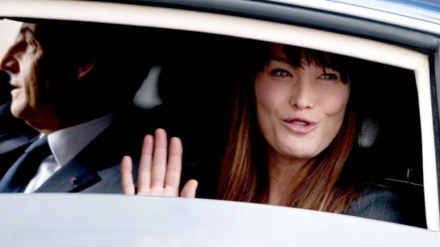 Reluctant: Mr Sarkozy's wife Carla Bruni has reportedly said she doesn't want to return to the Elysee Palace.