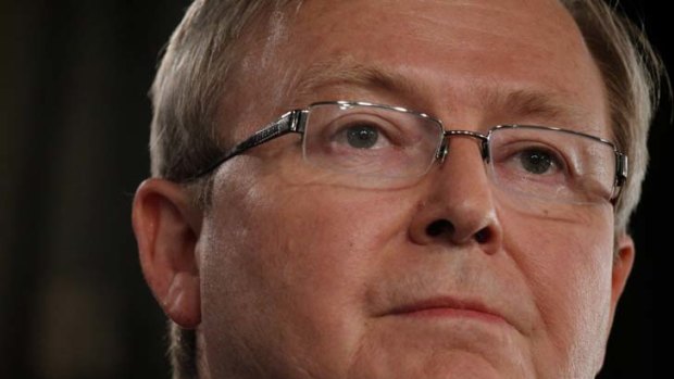 Foreign minister Kevin Rudd is yet to win official backing for his stance on Syria.