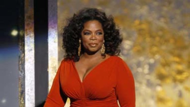 Bound for Down Under ... Oprah Winfrey, whose show is seen by more than 40 million people in the US each week.