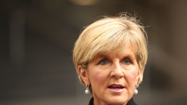 Julie Bishop had said in August that she "would find it very hard to build trust" with a Labour-led government in New Zealand.