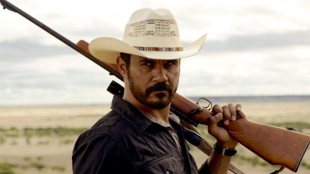 Coming back ... Aaron Pederson in <i>Mystery Road</i>. 