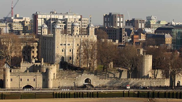 The Tower of London, home to the Crown Jewels.