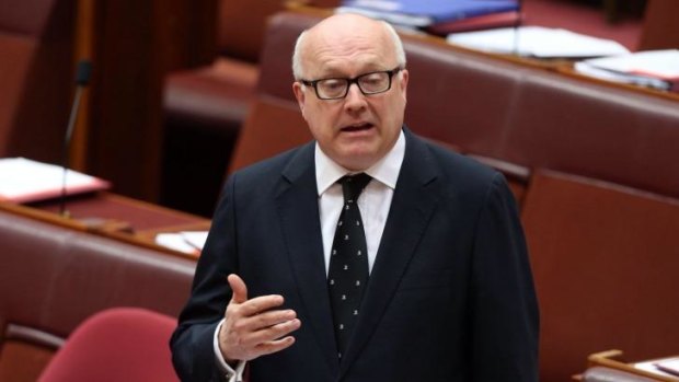 Further explanation sought: Attorney-General George Brandis.