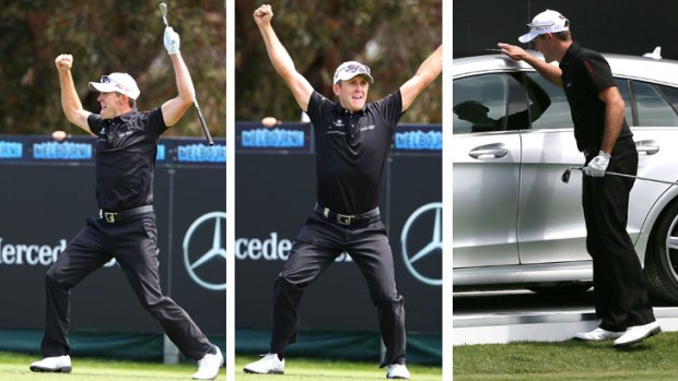 Not to be ... Stuart Manley thought he had won a luxury car with his hole-in-one.