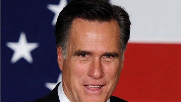 Mitt Romney ... labelled in ad as a "jobs destroyer."