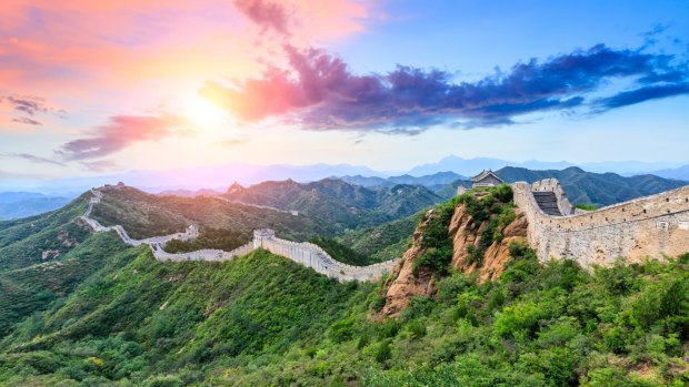 The Great Wall of China. What foodstuff was used to help in its construction?