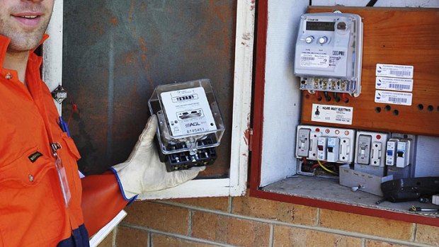 Sabotage claims ... Police are investigating a mystery liquid used on smart meters.