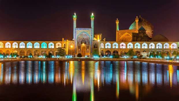 Imam Mosque in Esfahan, Iran.